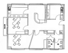Grundrissbeispiel - Zentrale Büro- oder Praxisflächen sofort verfügbar