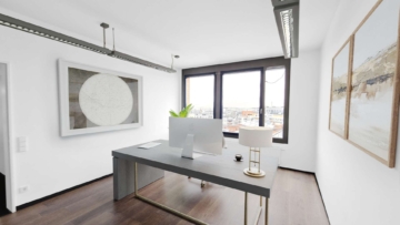 Helle Büroflächen im Zentrum – sofort frei! - Visualisierungsbeispiel Einzelbüro (5535)