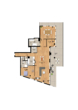 Grundriss WE 54